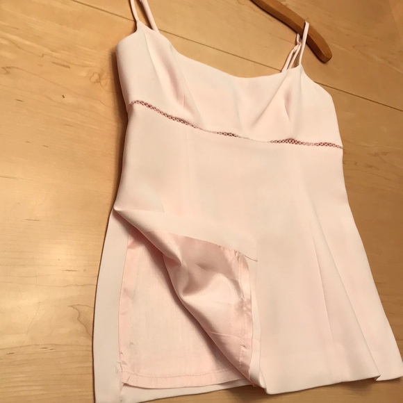 BEBE Beautiful 2-Pc Pink Top and Skirt Set Sz 8 - Picture 7 of 16